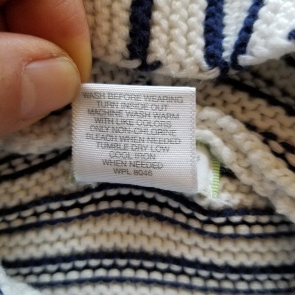 *3 for $20*first impressions play striped cardigan 12M - Picture 4 of 4